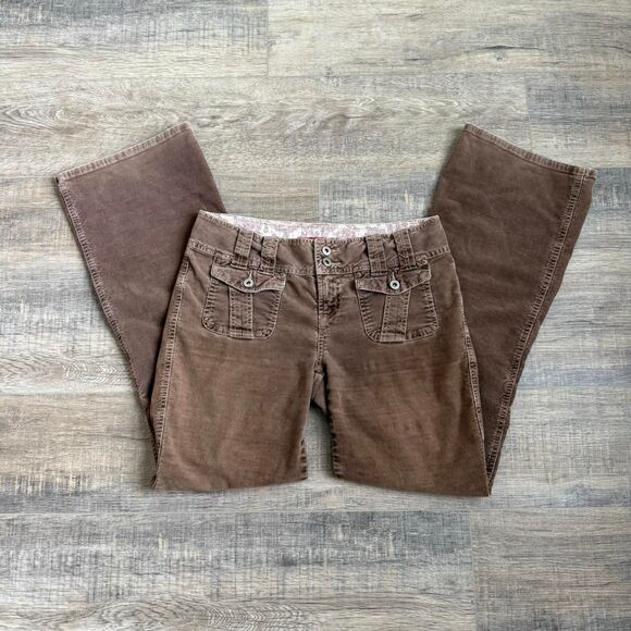 So Corduroy Brown Jeans Size 11 - Picture 1 of 5